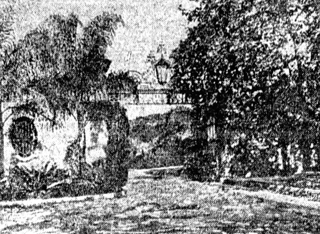 Entrance to Bel-Air, 1923