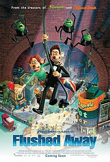 <i>Flushed Away</i> British-American 2006 computer-animated film