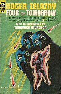 Four for Tomorrow (Roger Zelazny koleksiyonu - kapak resmi) .jpg