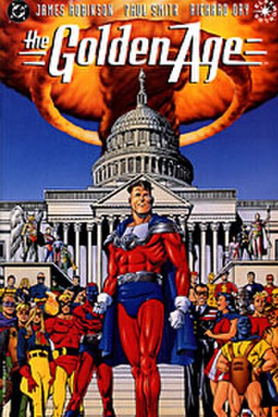 Cover to The Golden Age trade paperback.