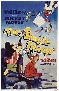 <i>The Simple Things</i> 1953 Mickey Mouse cartoon