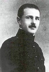 Major Giorgi Mamaladze, later murdered in the 1940 Katyn massacre Mj Giorgi Mamaladze.jpg