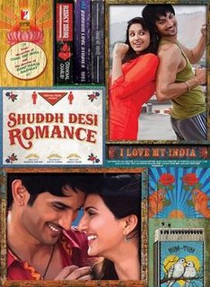 <i>Shuddh Desi Romance</i> 2013 film by Maneesh Sharma