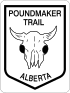 Alberta Highway 14 Poundmaker щит
