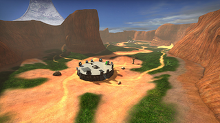 <span class="mw-page-title-main">Blood Gulch</span> Video game multiplayer map