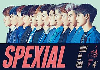 <i>Boyz on Fire</i> 2016 studio album by SpeXial