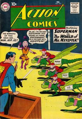 Cover to Action Comics #273 (February 1961), art by Curt Swan.