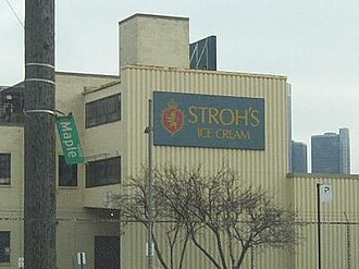 Former Stroh's Ice Cream production and distribution facility in Detroit, Michigan Strohicebuilding.jpg