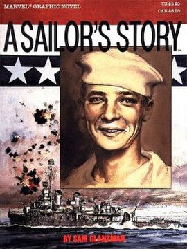 A Sailor's Story / Marvel Graphic Novel #30 (March 1987). Cover art by Glanzman