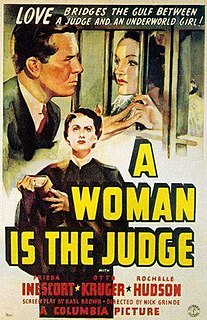 <i>A Woman Is the Judge</i> 1939 American film