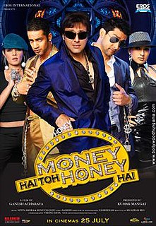 <i>Money Hai Toh Honey Hai</i> 2008 Indian film directed by Ganesh Acharya