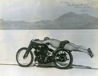 Rollie Free American motorcycle racer