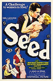 <i>Seed</i> (1931 film) 1931 film