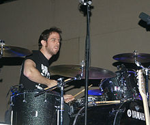 Shlomi performing live with Marcy Playground