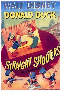 <i>Straight Shooters</i> 1947 Donald Duck cartoon