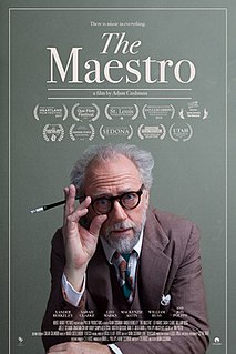 <i>The Maestro</i> (2018 film) 2018 drama film directed by Adam Cushman