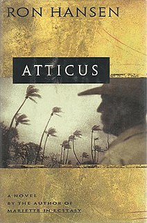 <i>Atticus</i> (novel) 1996 novel by Ron Hansen