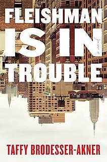 Fleishman Is in Trouble Novel by Taffy Brodesser-Akner