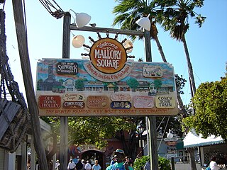 <span class="mw-page-title-main">Mallory Square</span> Location in Key West, Florida, United States