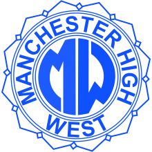 دبیرستان منچستر West Logo.svg