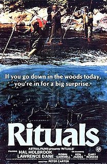 <i>Rituals</i> (film) 1977 film by Peter Carter