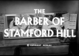 <i>The Barber of Stamford Hill</i> 1962 British film by Casper Wrede