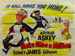 <i>Make Mine a Million</i> 1959 British film by Lance Comfort