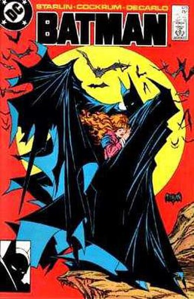 McFarlane's cover for DC's Batman No. 423 (Sept 1988)