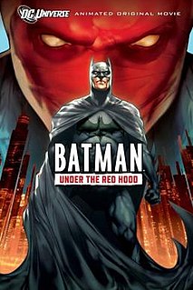 <i>Batman: Under the Red Hood</i> 2010 direct-to-video animated superhero film directed by Brandon Vietti