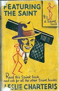 <i>Featuring the Saint</i> book by Leslie Charteris