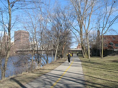 How to get to Lansing River Trail with public transit - About the place