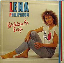 Lena Philipsson - Kärleken är evig album cover.jpg