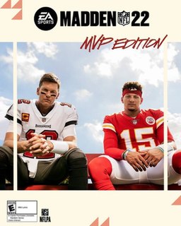 <i>Madden NFL 22</i> 2021 American football video game developed by EA Tiburon