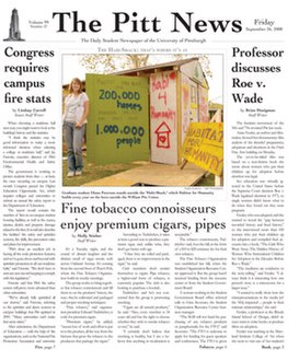 <i>The Pitt News</i> Newspaper for the University of Pittsburgh