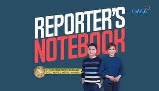 <i>Reporters Notebook</i> Philippine television documentary show