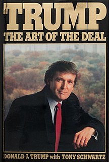 <i>Trump: The Art of the Deal</i> Book by Donald Trump and Tony Schwartz