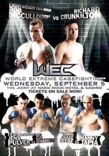 WEC 30 McCullough contre Crunkilton Poster.jpg