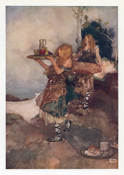 File:William Russell Flint - W. S. Gilbert - Savoy Operas - Princess Ida 4.png