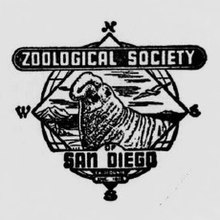 The corporate seal of the society from 1955 to 1974 depicted a northern elephant seal. Zoological Society of San Diego Elephant Seal logo.jpg