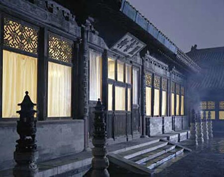 The Pavilion of Beautiful Scenery, where Consort Yi gave birth to the Tongzhi Emperor