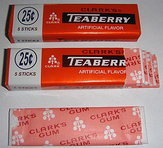 <span class="mw-page-title-main">Clark's Teaberry</span> Chewing gum