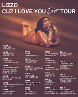Cuz I Love You Too Tour 2019–20 concert tour by Lizzo