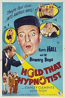 <i>Hold That Hypnotist</i> 1957 film