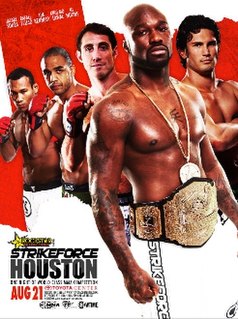 Strikeforce: Houston Strikeforce mixed martial arts event in 2010