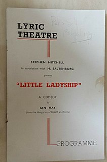 <i>Little Ladyship</i> 1939 play