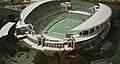 Model of a proposed renovation to the Coliseum in Los Angeles.