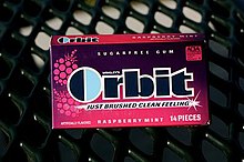 A pack of Orbit gum Orbit (gum).jpg