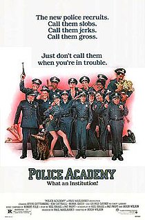 <i>Police Academy</i> (film) 1984 American film directed by Hugh Wilson