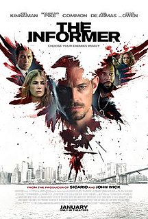 <i>The Informer</i> (2019 film) 2019 British film directed by Andrea Di Stefano
