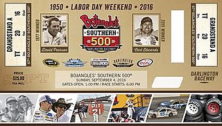 2016 Bojangles Southern 500